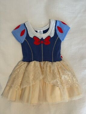 Disney Navy, Light Blue, Red & Gold Snow White Dress